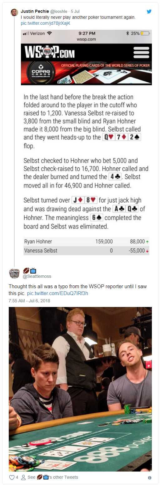 2018 WSOP最难忘的事（二）