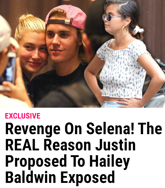 傻脸娜蜜恋小鲜肉“报复”跟海狸订婚的比伯？可别逗了！