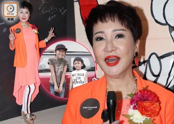 狄波拉称谢霆锋有给Lucas庆生 赞两孙子有礼貌