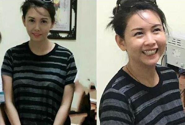 医院偶遇港片女神邱淑贞，昔日女神如今是这样！