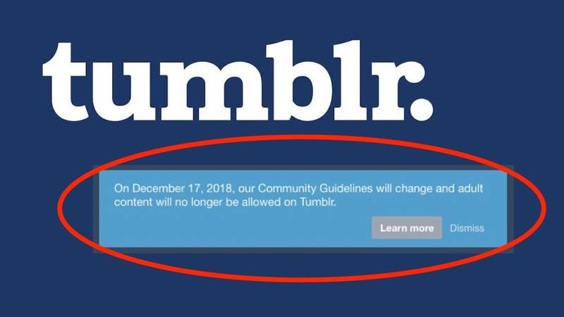 Tumblr福利没了 将全面禁止色情内容老司机要泪崩了