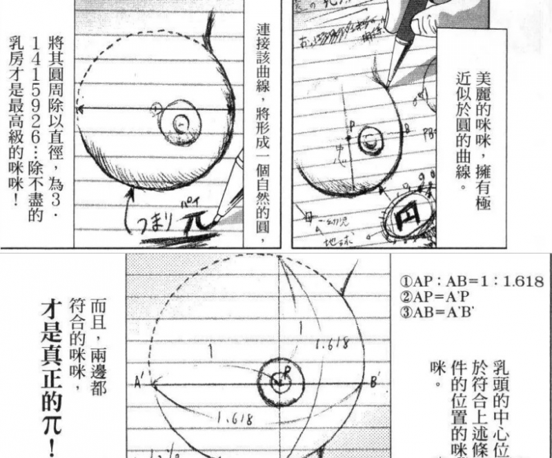 日本欧派函数对抗大赛 用数学分析女人性感美胸